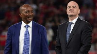 Infantino, Motsepe jukwaani Simba, Ahly