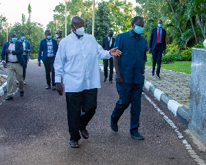 Museveni  Raila