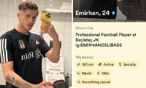 Perfil De Emirhan Delibas  Del Besiktas  En Bumble  Captura Bumble