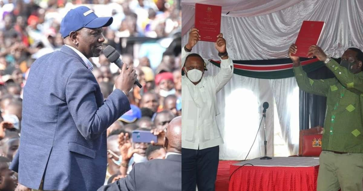 DP Ruto awasuta wakereketwa wa BBI asema wanashinikiza ajenda ya kibinafsi