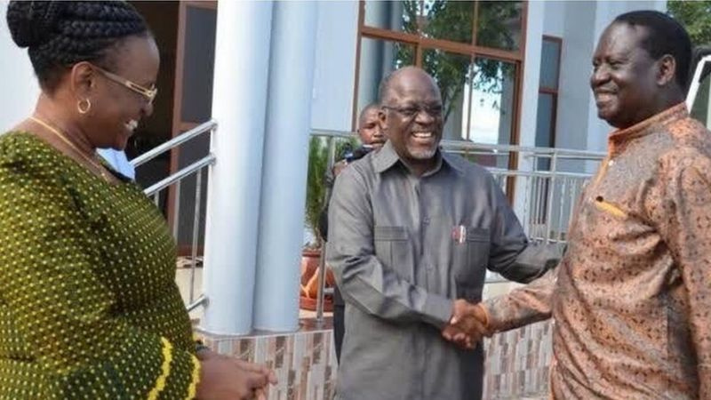 Raila Odinga, Swahiba wa Magufuli Tangu Kitambo