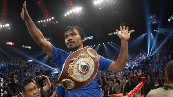 Bondia anaeachana na mchezo huo, Manny Pacquiao