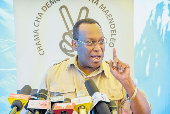 Chadema yakamilisha uteuzi makatibu kanda nne