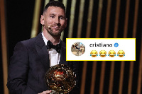 Mwandishi: Messi alistahili Ballon D'or tano tu, Ronaldo aangua kicheko