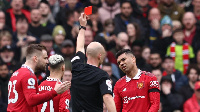 Casemiro alioneshwa kadi nyekundu katika mchezo dhidi ya Southampton wikiendi