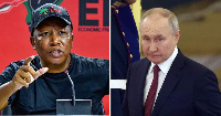 Julius Malema na Putin