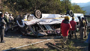 Manipur School Bus Tragedy Last Rites For Departed Soulsbus Accident