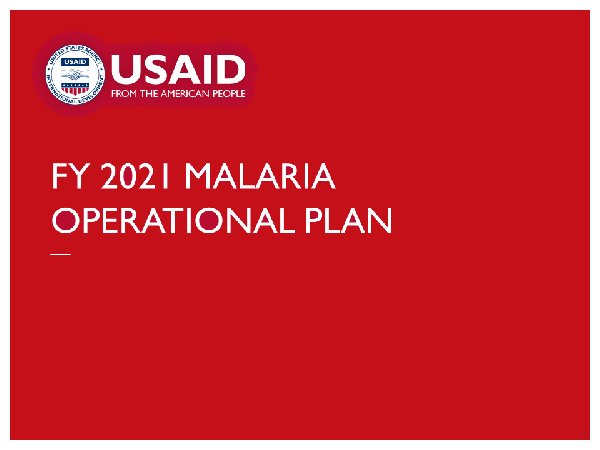 Ahadi ya USAID kwa serikali katika mapambano dhidi ya malaria