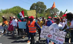 Protest Namibia