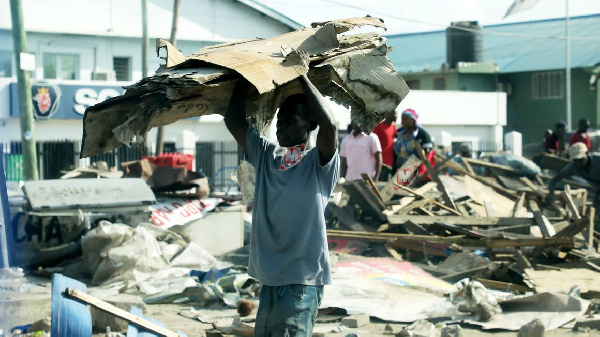 Bomoa bomoa vibanda vya wamachinga Vingunguti