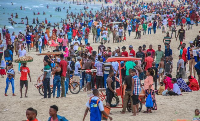 Umesheherekea wapi Eid al-Adha? Beach za DAR ilikuwa noma (Picha+)