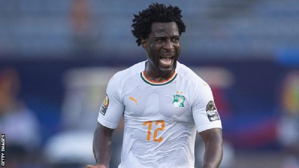 Wilfried Bony played for Ivory Coast at the 2019 Africa Cup of Nations