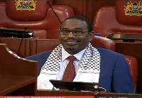 Mbunge wa Kenya alaumiwa kwa kuvaa skafu ya Palestina