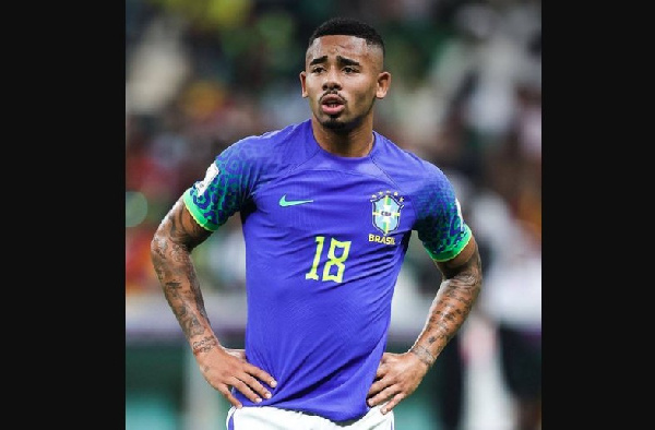 Mshambuliaji wa klabu ya Arsenal Gabriel Jesus