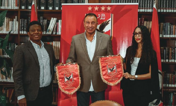 Barbara wa Simba afanya makubaliano na timu ya AL Ahly ya Misri (+picha)