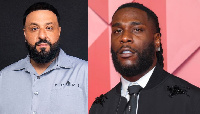 DJ Khaled kufanya albamu na Burna Boy