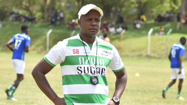 Kocha wa klabu ya Nzoia Sugar FC, Salim Babu