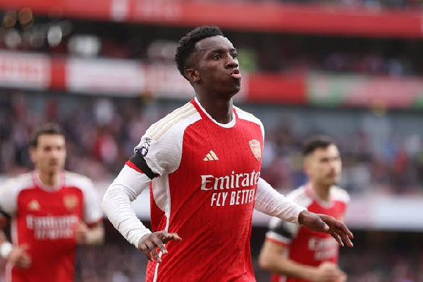 Eddie Nketiah alipiga hat-trick