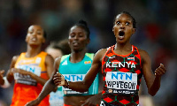 Kipyegon wa Kenya ashinda dhahabu katika mbio za mita 1,500