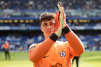 Kepa Arrizabalaga azungumza na Chelsea