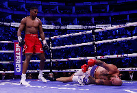 Anthony Joshua ashinda kwa KO, amtaka Deontay Wilder