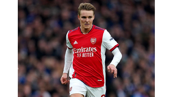 Kiungo wa Arsenal Martin Odegaard