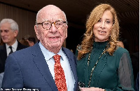 Rupert Murdoch naElena Zhukova.