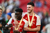 Declan Rice apongeza upambanaji Arsenal