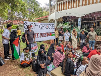 Waandamanaji wanaounga mkono Palestina wazuiliwa kwa muda Kenya