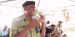 Kaimu Kamanda wa Polis Mkoa wa Mwanza, Lwelwe Mpina akizungumuza na wananchi wa Sengerema