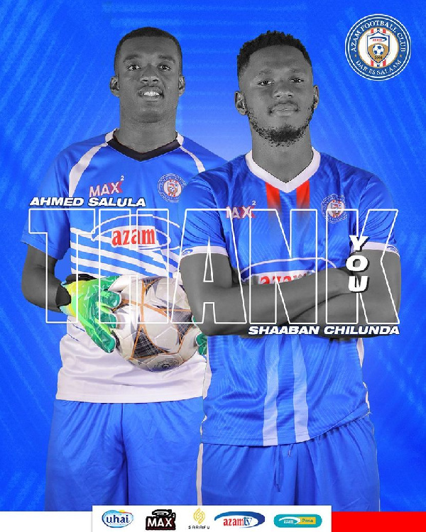 Azam FC yawatema wawili