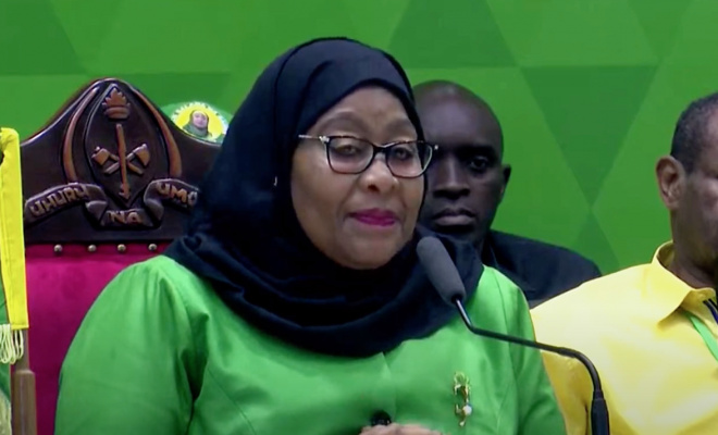 Rais Samia achaguliwa kuwa Menyekiti CCM