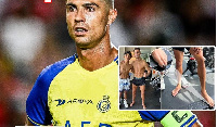 Ronaldo azua gumzo kupaka rangi kucha za miguu