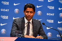 Rais wa klabu ya PSG Nasser Al Khelafi