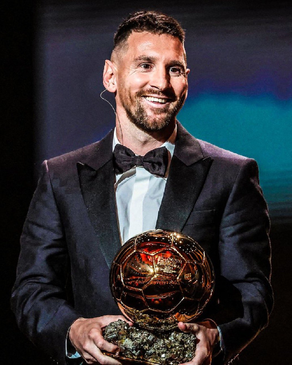 Mshindi wa Tuzo ya Ballon D'or 2023 Lionel Messi