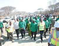 Chongolo ang'aka ujenzi wa barabara Kibaoni- Stalike