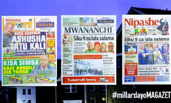 Habari kubwa za Magazeti ya Tanzania leo October 19, 2020