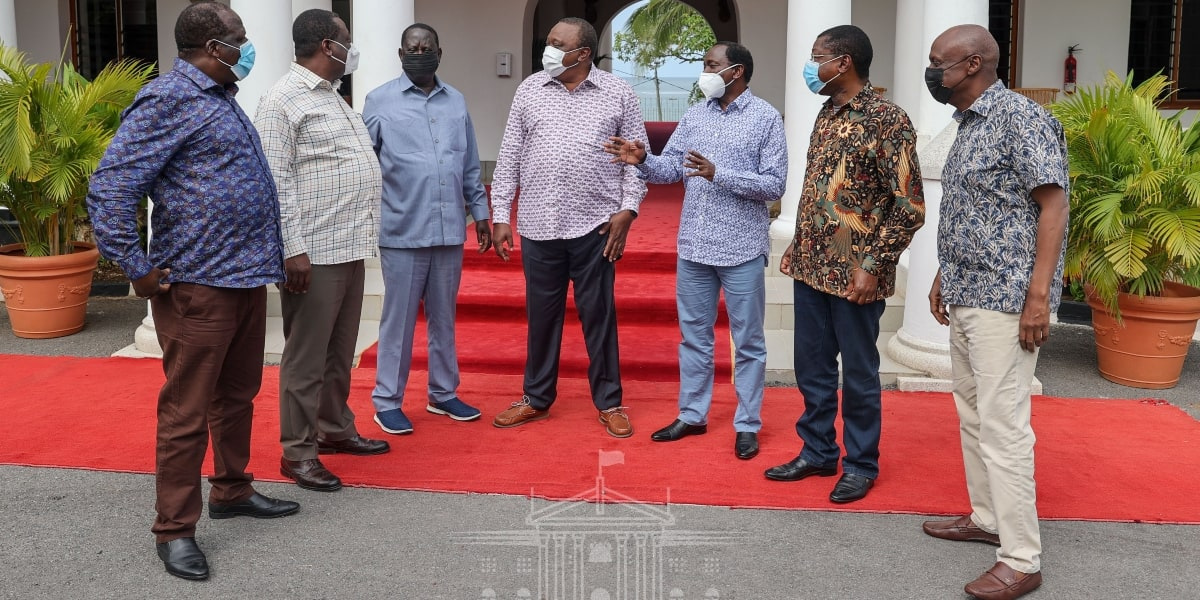 Mombasa: Rais Uhuru Kenyatta, Raila Odinga wakutana na viongozi wa OKA