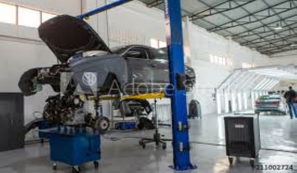 A car rolled off the assembly line at Volkswagen's new factory in Kigali, Rwanda