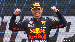 Max Verstappen akishangilia ushindi