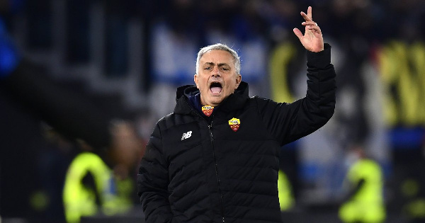 Kocha wa AS Roma Jose Mourinho