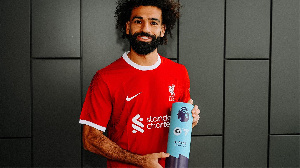 Mo Salah Premier League Potm Award 09112023