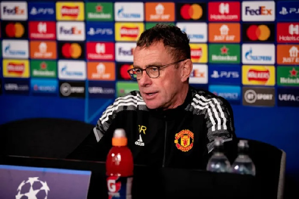 Kocha wa klabu ya Manchester United Ralf Rangnick