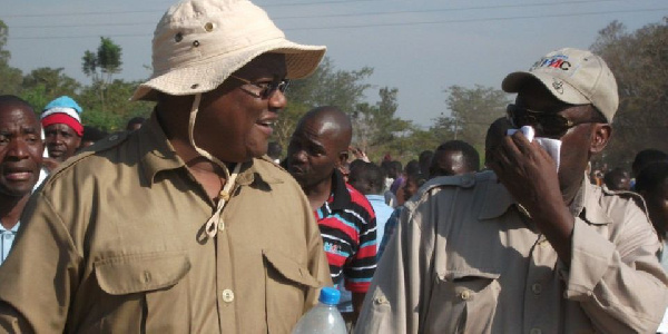 Tundu Lissu, Makamu Mwenyekiti wa Chadema na Freeman Mbowe, Mwenyekiti wa Chadema