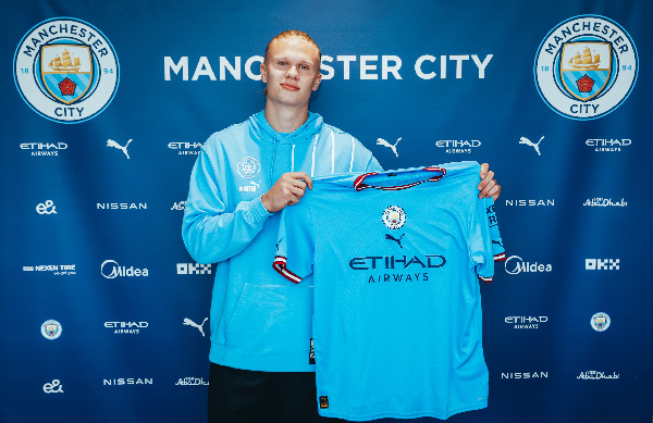 Erling Bruut Haaland atambulishwa rasmi Man City