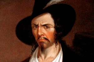 Portrait Of Pirate Jean Lafitte