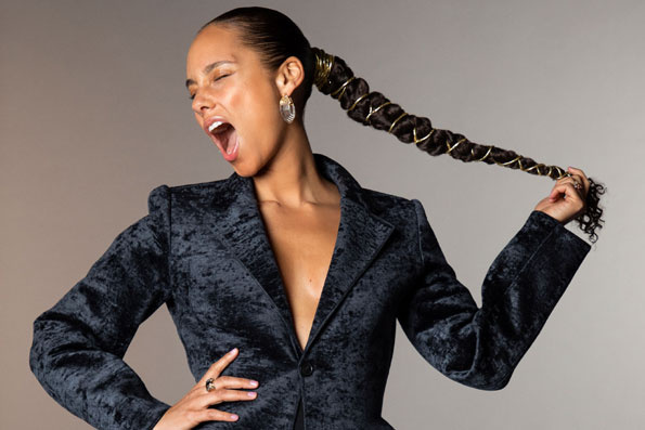 Alicia Keys aingia studio kuimba singeli