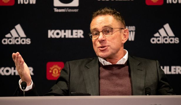 Kocha wa klabu ya Manchester United Ralf Rangnick