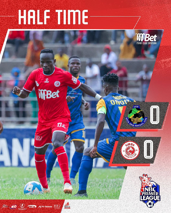 NBCPL: Simba ngoma ngumu kwa Geita 0-0 Half Time