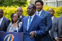 Raila avunja kimya baada ya kazi yake kumalizika AU